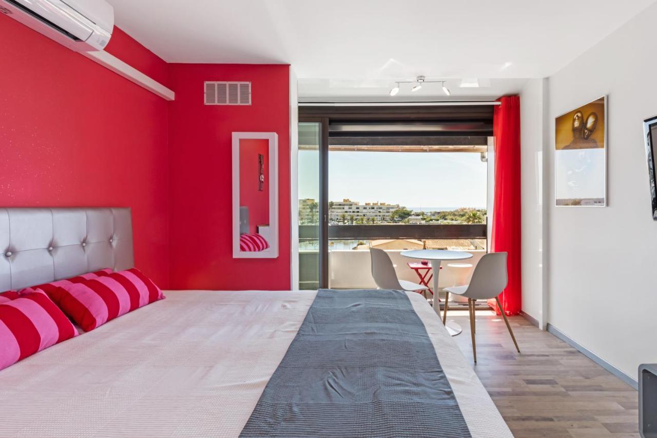 Studio Vue Mer Panoramique, Piscine Port Venus Village Naturiste Agde Ngoại thất bức ảnh
